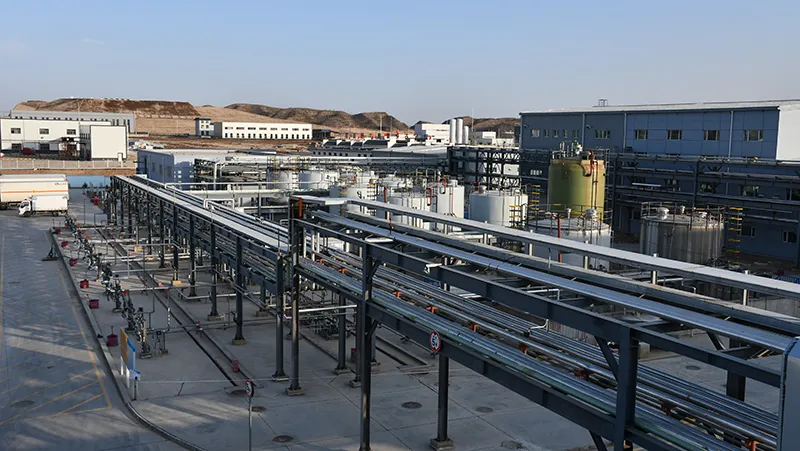 Área de almacenamiento de materias primas