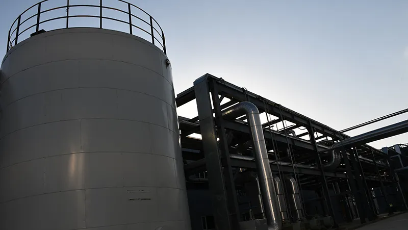 Área de almacenamiento de materias primas