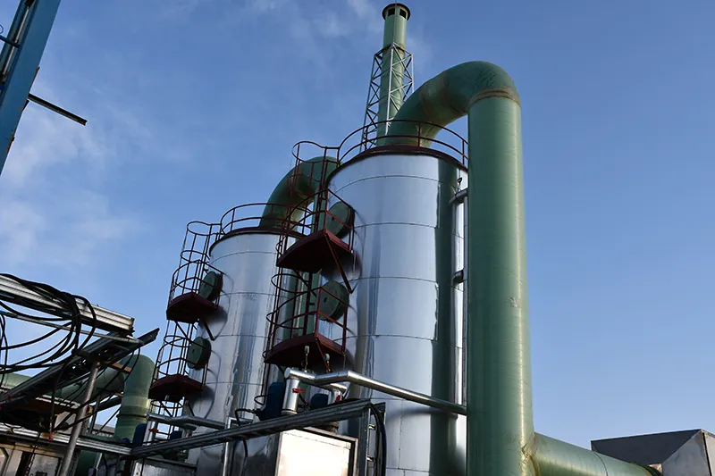 Sistema de tratamiento de gases residuales